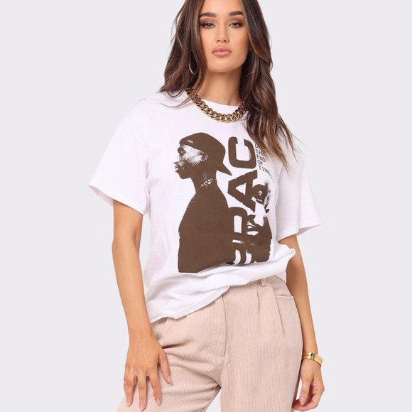 Vintage 2Pac Until The End Of Time, Uteot Tracklist Short Sleeve Unisex T-Shirt - Picture 2 of 4